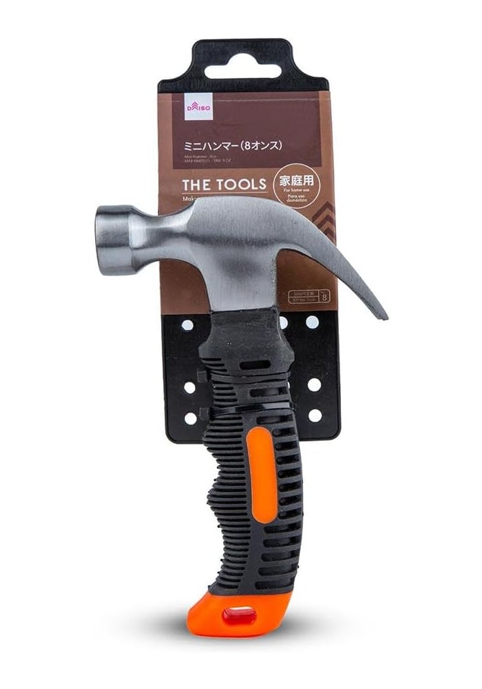 Daiso Compact Mini Hammer, Silver (1 Pc) - Image 1